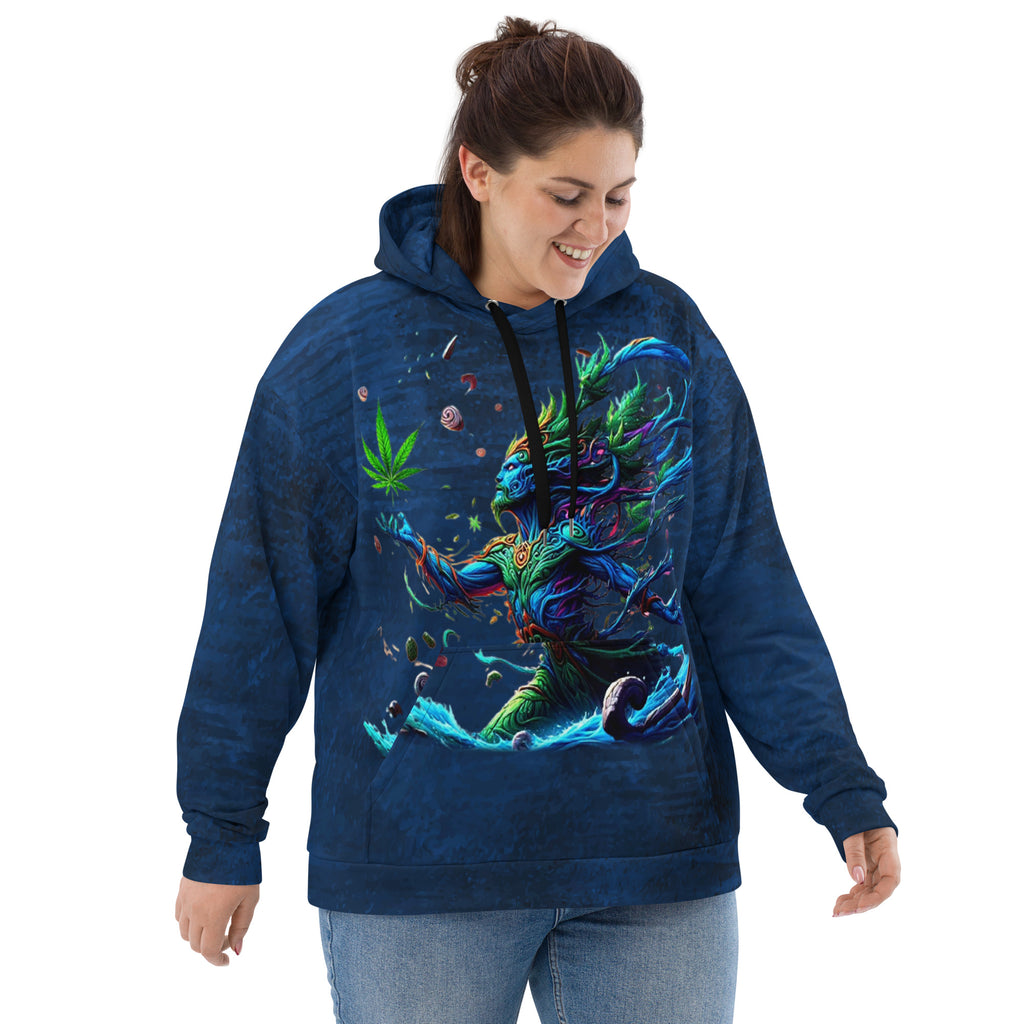 Avatar Throwing THC Unisex Hoodie
